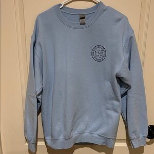 Women's Light Blue Crewneck Sweatshirt